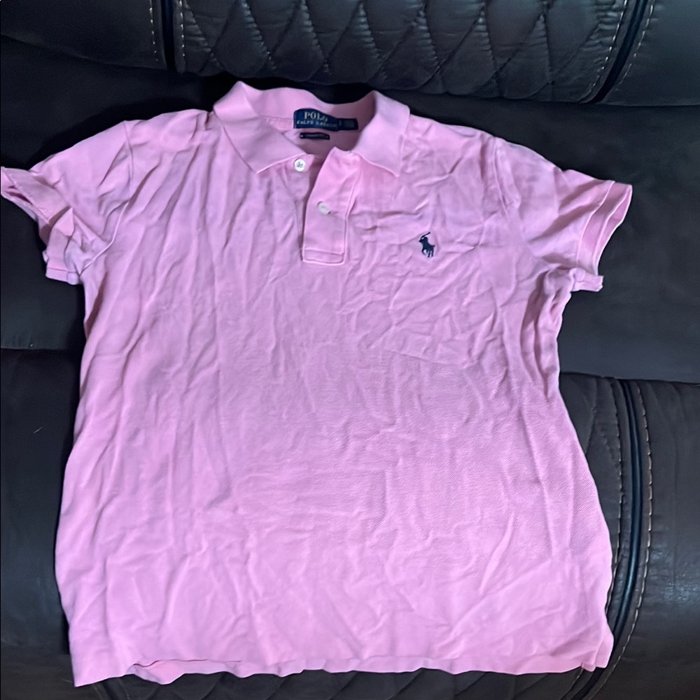 Polo by Ralph Lauren Pink Soft Cotton Polo